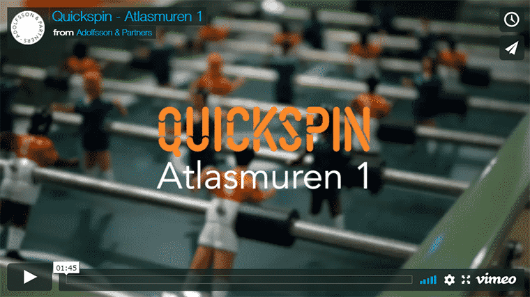 Quickspin have got a new home